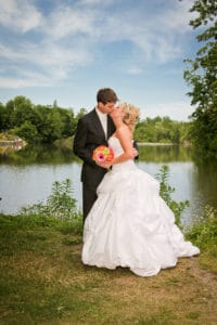 The Little Wedding Chapel Downriver Heritage Park wedding photography for Michigan weddings at www.heritageparkweddings.com